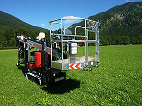 Raupen-Hebebühne Teupen 113 GT