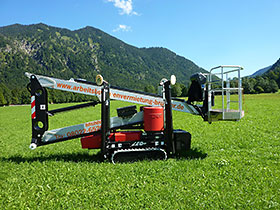 Raupen-Hebebühne Teupen 113 GT